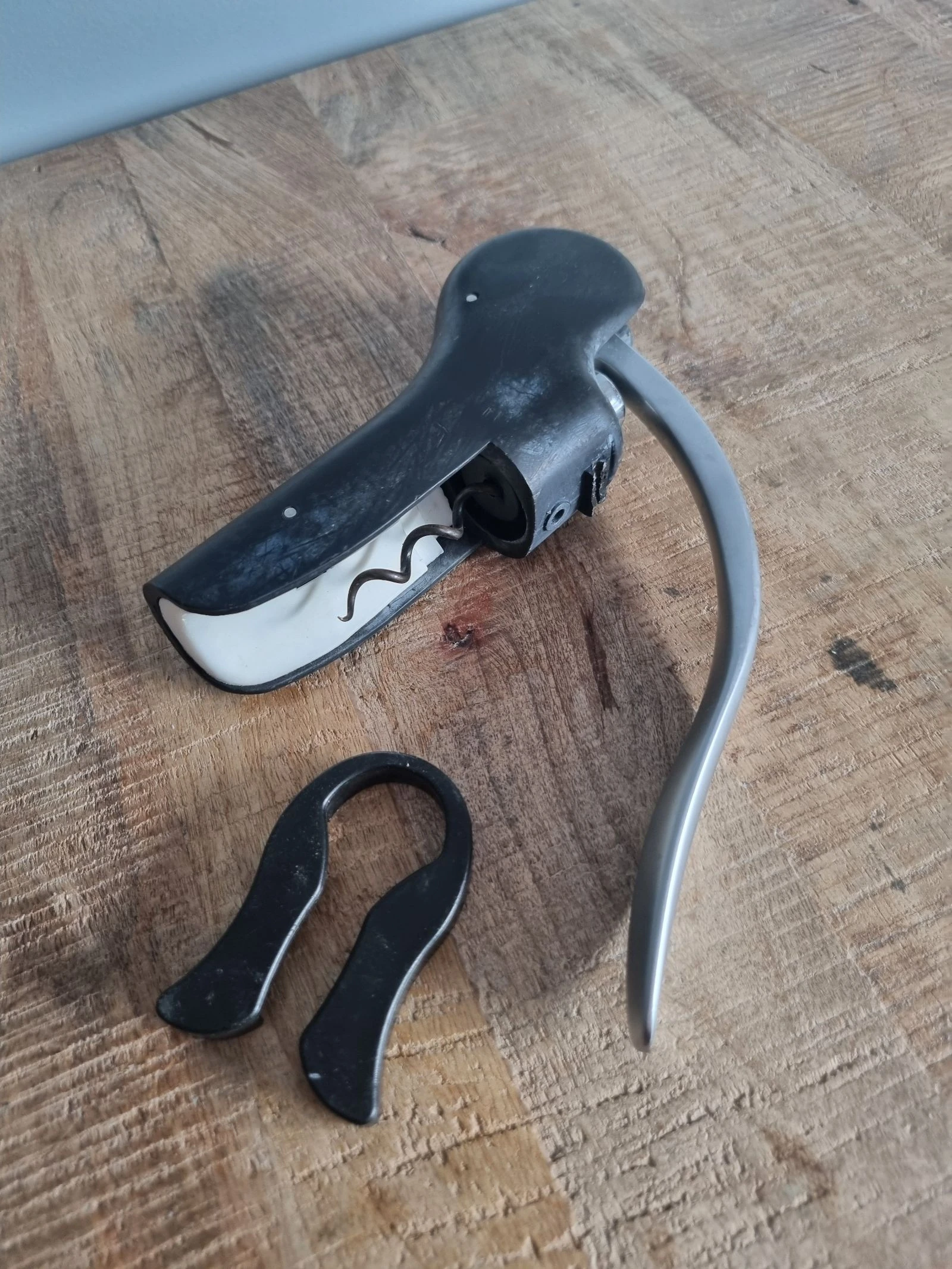 Set de sommelier : Tire-bouchon à levier + Coupe-capsule